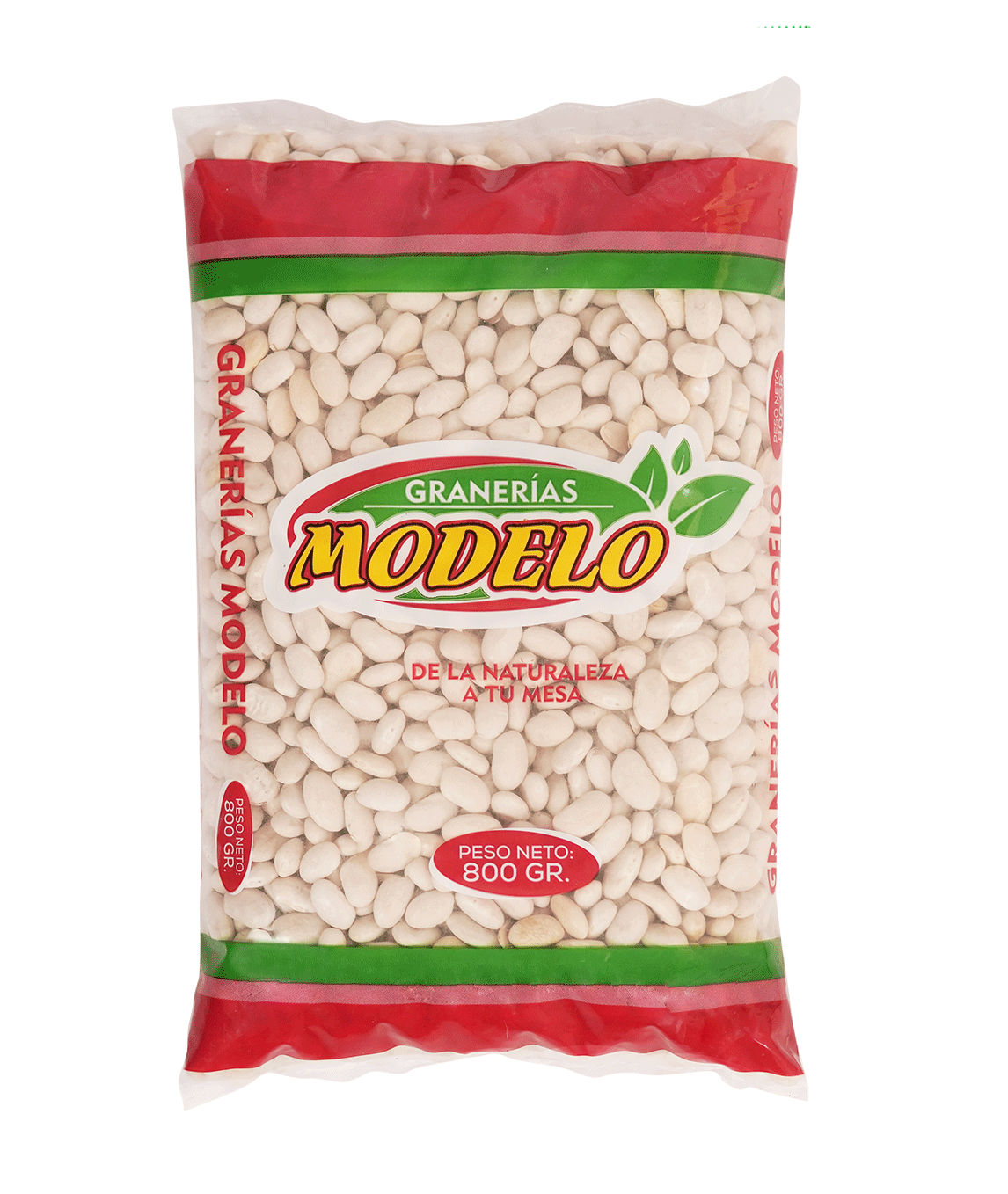 Nuestras Habichuelas Blancas Modelo son seleccionadas grano a grano para garantizar una cocción uniforme y una textura suave que se deshace en el paladar